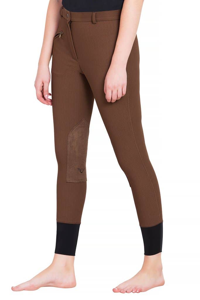 JPC Equestrian - Vente Pantalon – femme - Pantalon d'équitation côtelé TuffRider pour femme13
