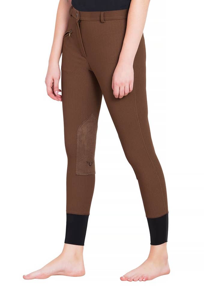 JPC Equestrian - Wholesale Pants – Women's - TuffRider Ladies Ribb Knee Patch Breeches13