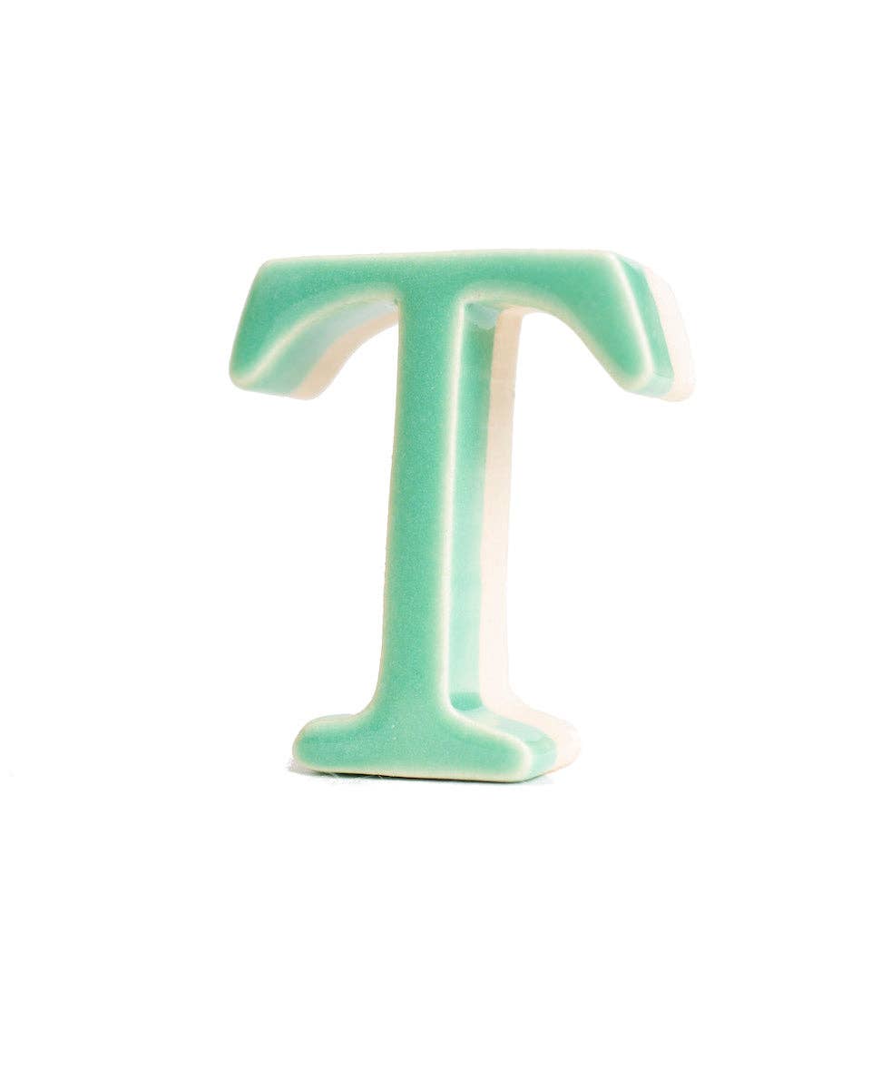 MudLOVE - Wholesale Decorative Tabletop Object - T - LOVE Letter5