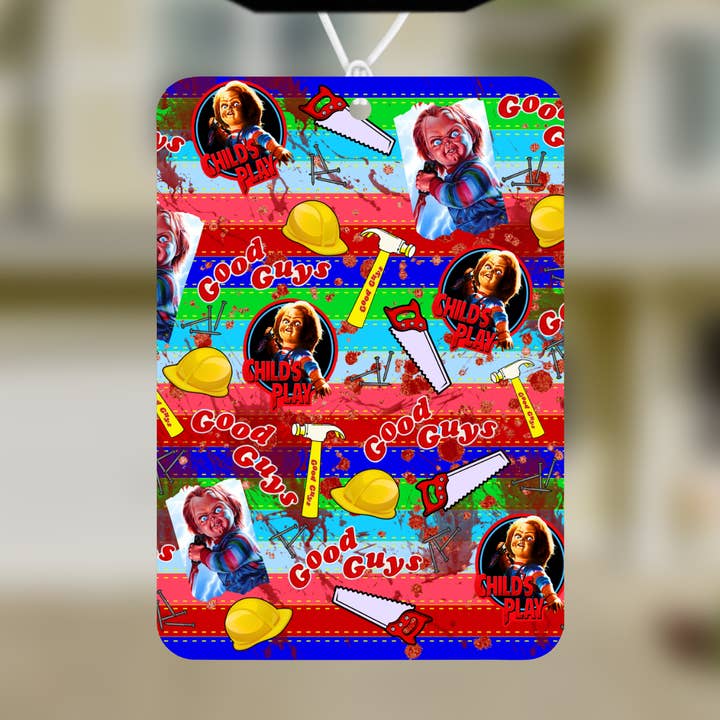 Graveyard Offerings - Wholesale Car Freshener - Unisex - Chucky Collage Air Freshener 0