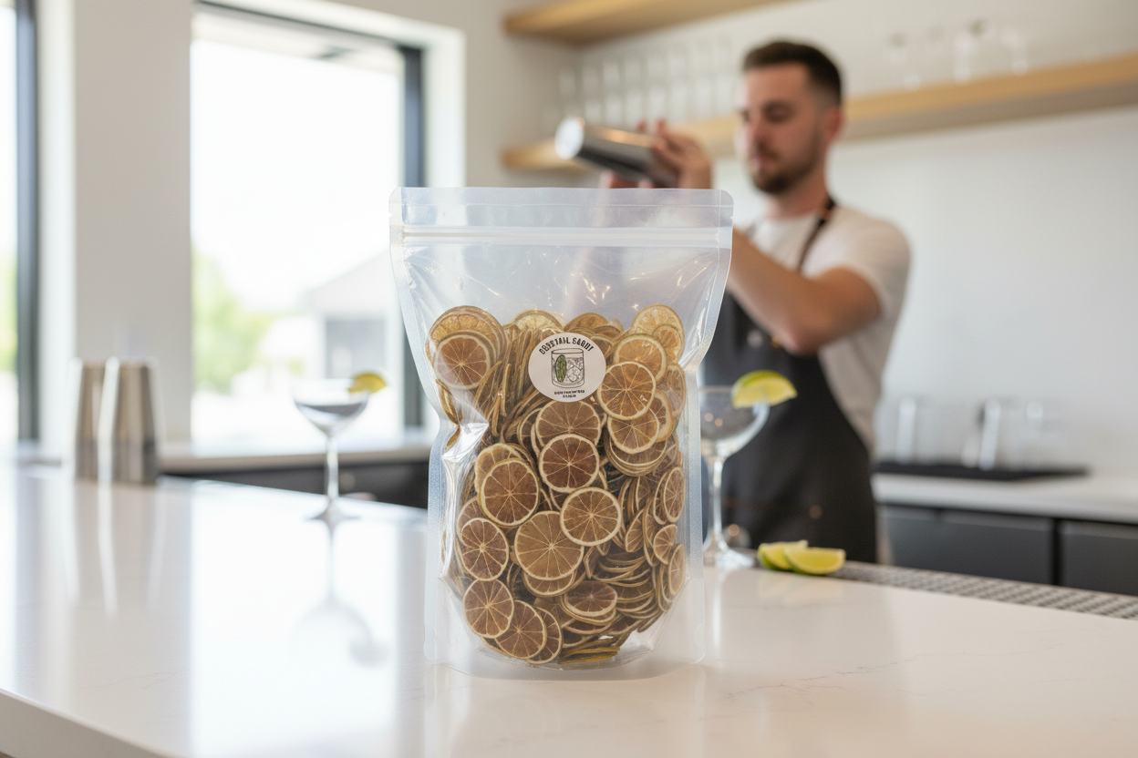 Cocktail Candy - Wholesale Dried/dehydrated fruit - Food Service Bag - Limes2