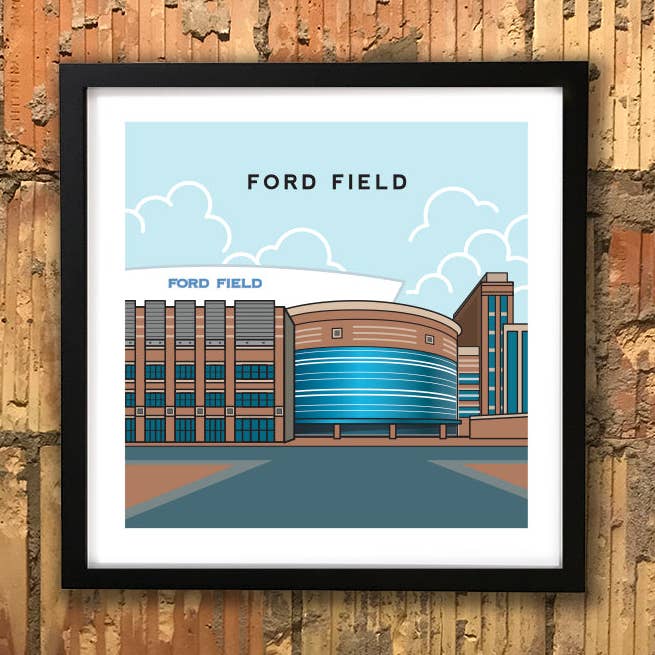 Ford Field afdruk voor wholesale door Detroit GT