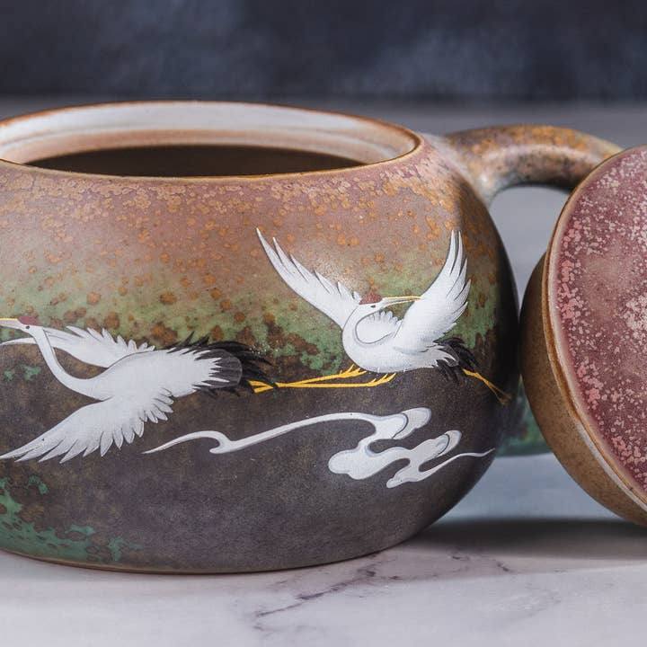 Western Immortal - Wholesale Tea Pot - Flying Crane Teapot3