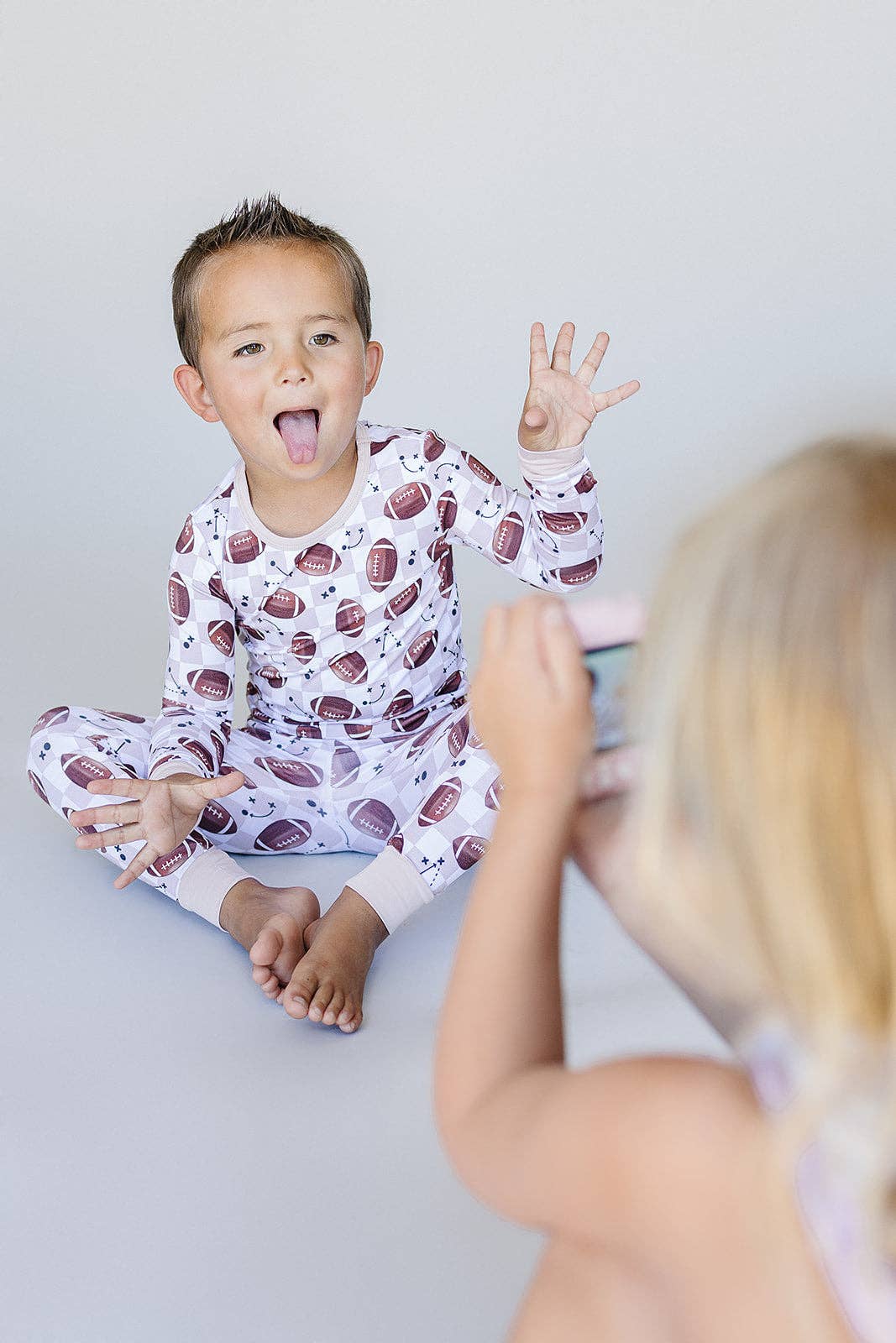 Lucky Panda Kids - Wholesale Lounge Set - Kids - Bamboo Two Piece Kids Clothing Set | Game Day7