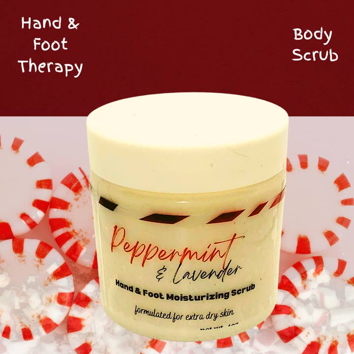 Hand and Foot Exfoliating Scrub for wholesale by NJOY Natural