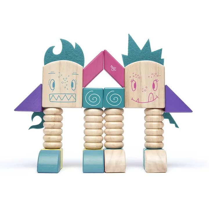 Tegu - Wholesale Building Set - Kids - Beans and Tumtum - Magnetic Wooden Block Set2