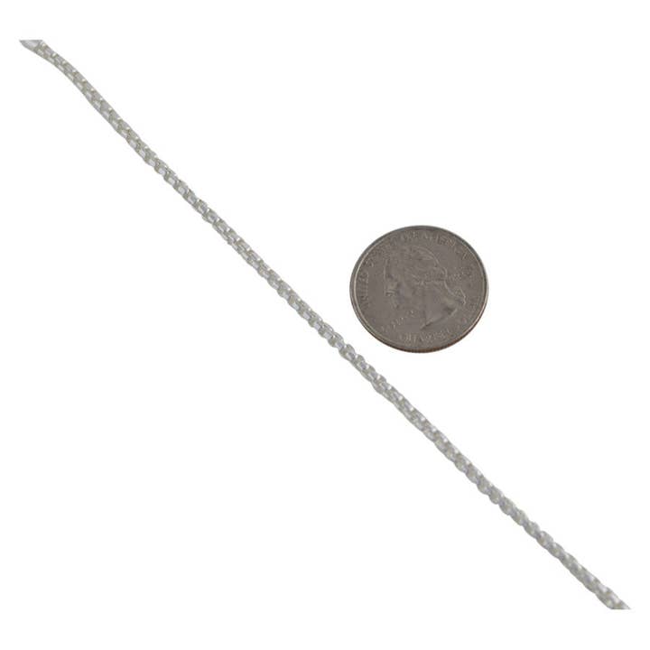 Select Lines – wholesale Link & chain necklace – Sterling Silver Half Round Box 050 2.5mm Necklace Chain Italian Italy Solid .9252