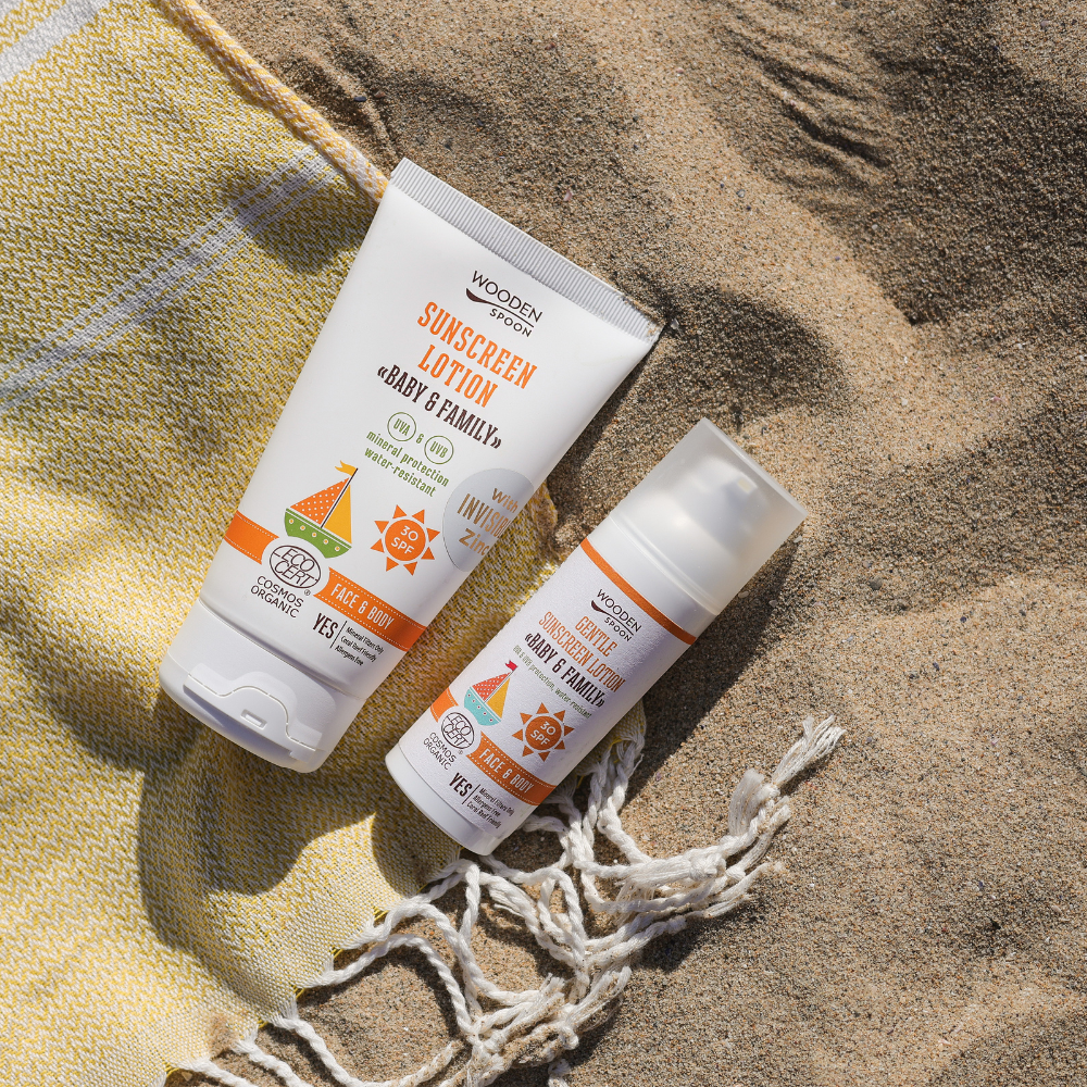 Wooden Spoon - Wholesale Sunscreen - Organic Sunscreen Lotion "Baby & Family" 30 SPF - 100ml1