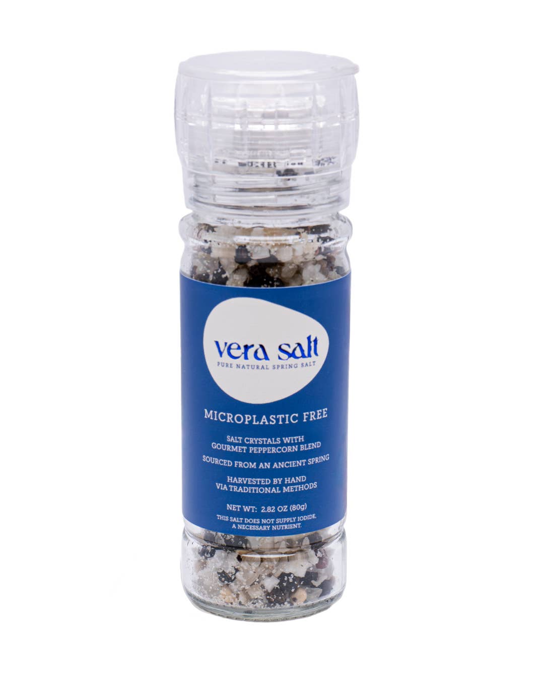 Vera Salt - Wholesale Salt & Pepper Mix - Spring Salt & Pepper - Ceramic Grinder (80g)