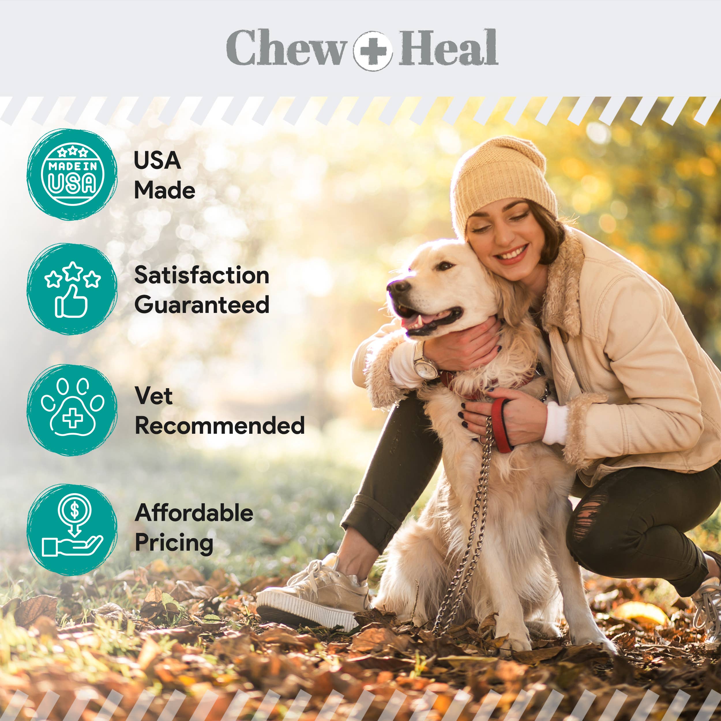 Chew + Heal – wholesale Kosttillskott för husdjur - Hund – Stop The Worms Avmaskningsvätska för Valpar & Kattungar8