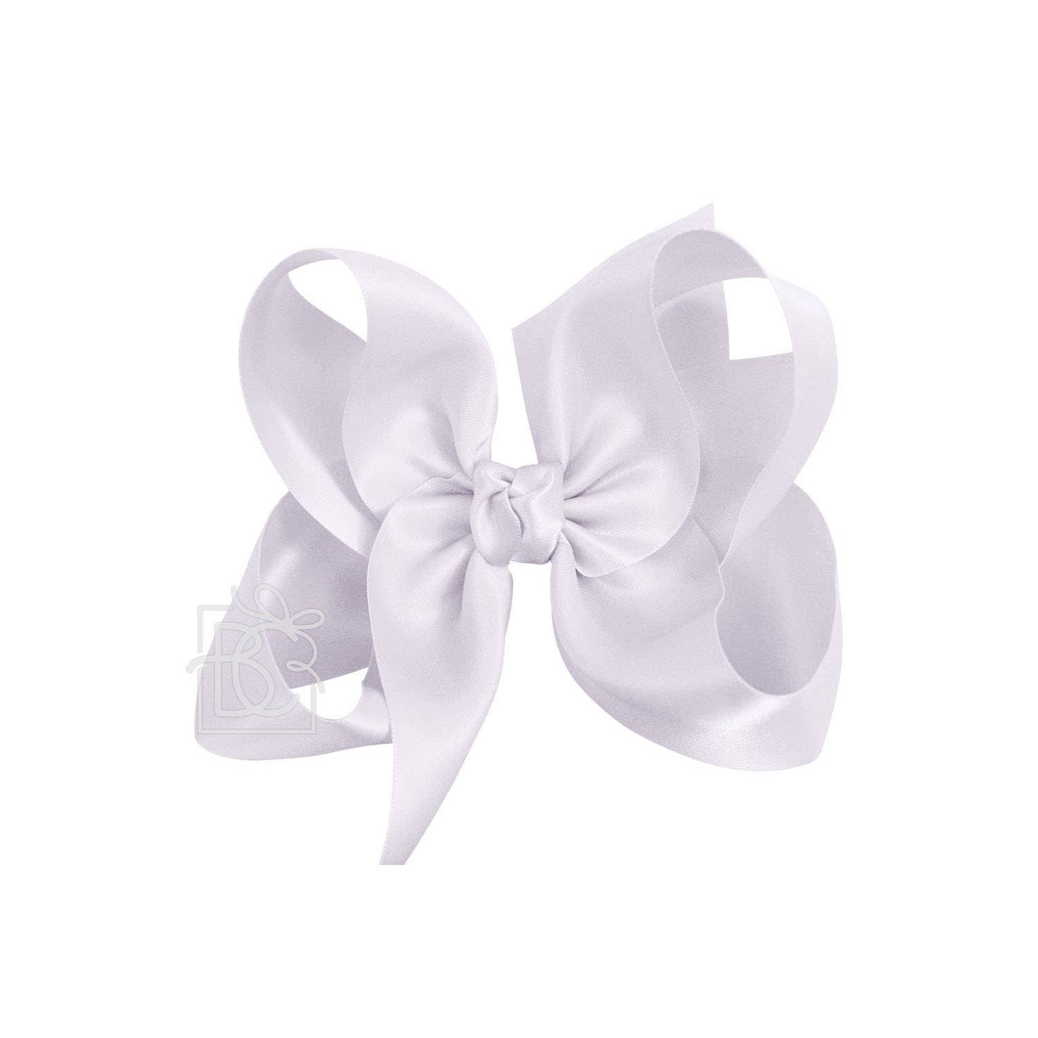 Beyond Creations, LLC - Wholesale Hair Bow - Kids - SATIN BOW ON CLIP68