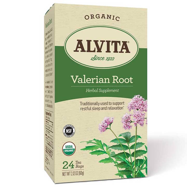 Alvita Tea - Vente Thés santé/détox - Racine de valériane - Biologique