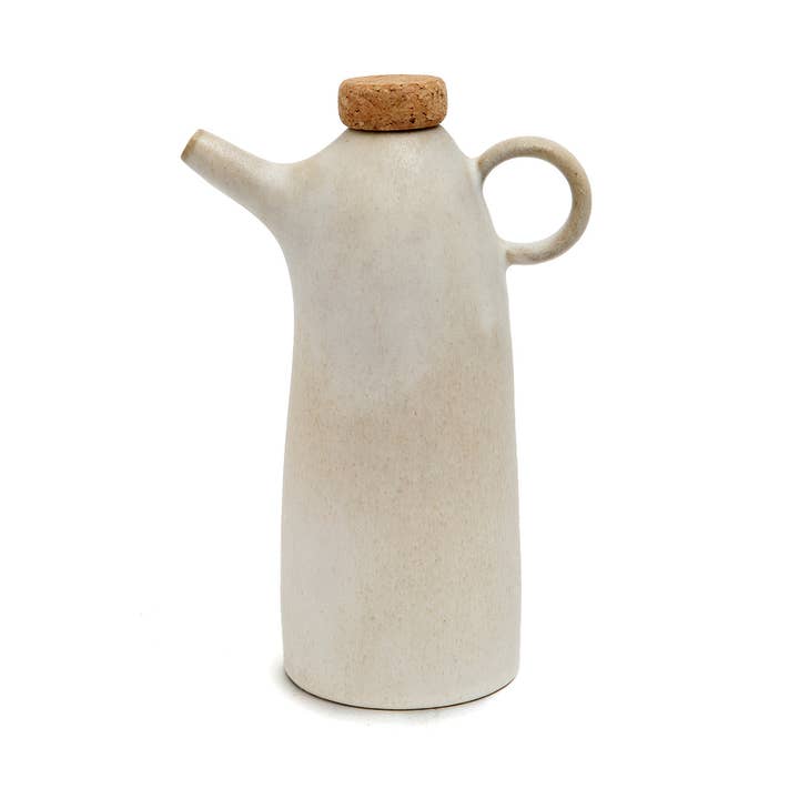 The Olive Oil Bottle N°78 - White for wholesale by Bazar Bizar Living