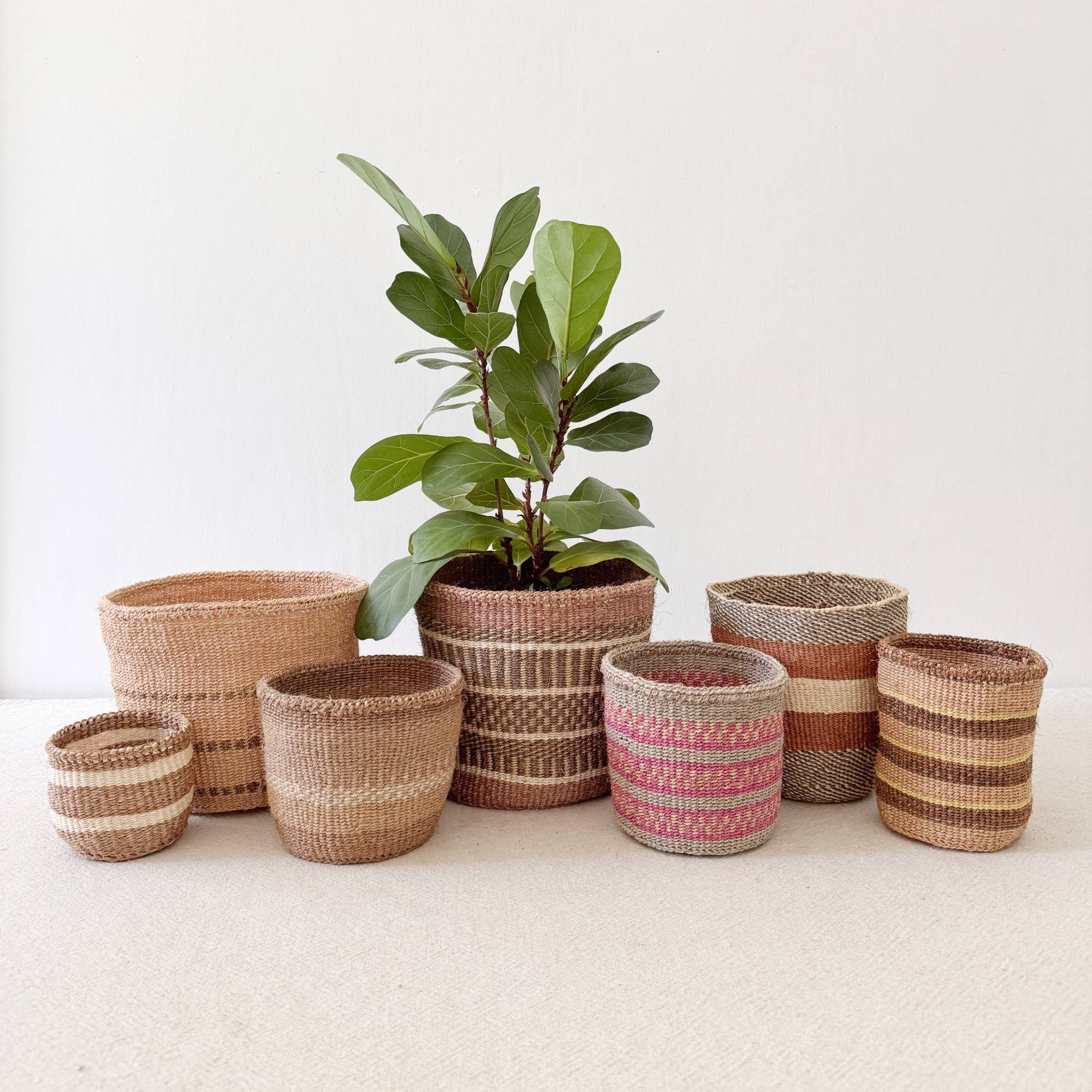 Amsha - Vente Pot - Panier de Plantes de Stockage - Assortiment 803-F1