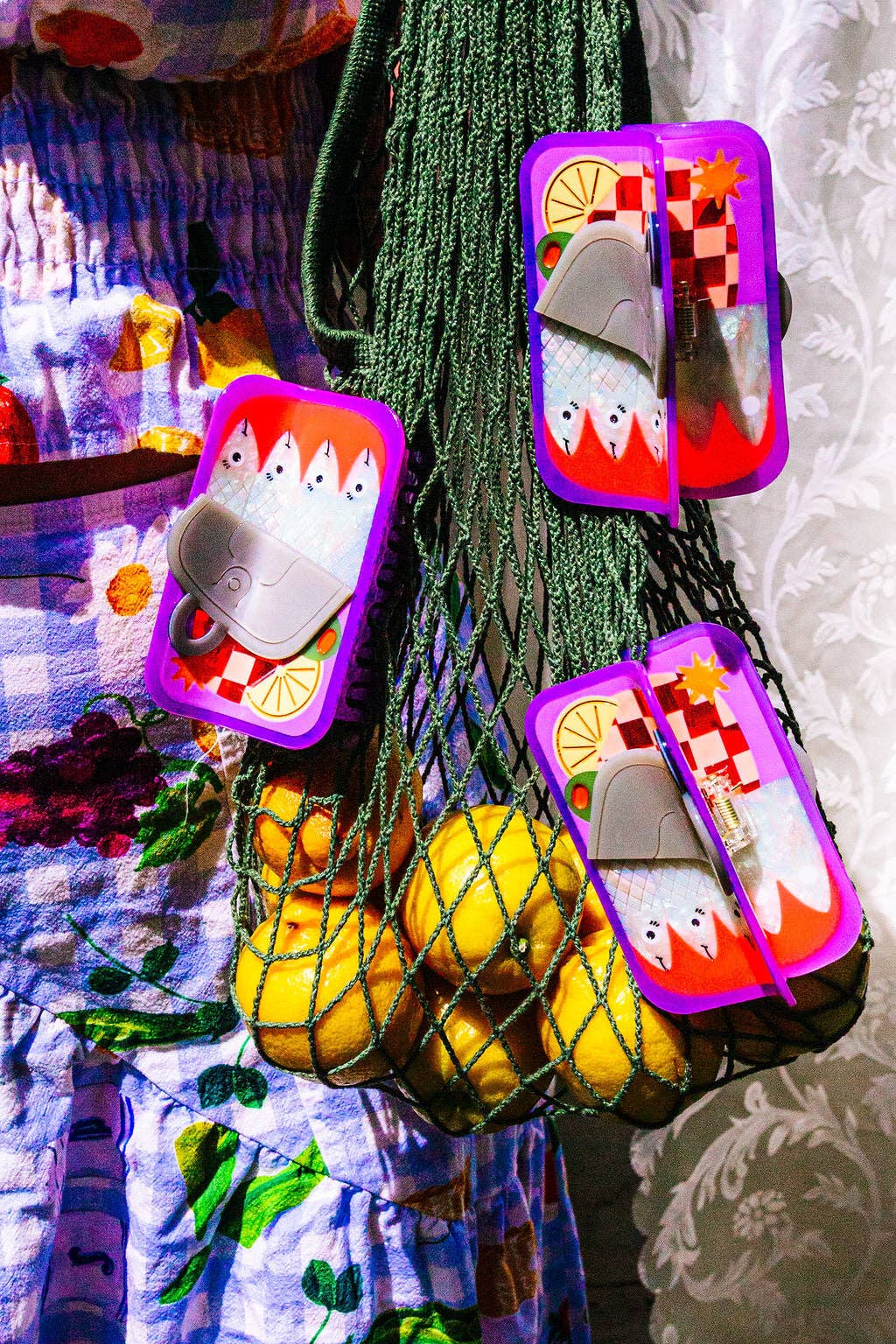 The Peach Fuzz – Engroshandel Hårtilbehørssæt – Kvinder – Sardin Hårklo1