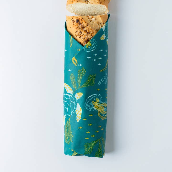 Bread Wrap - Oceans Print for wholesale by Bee's Wrap