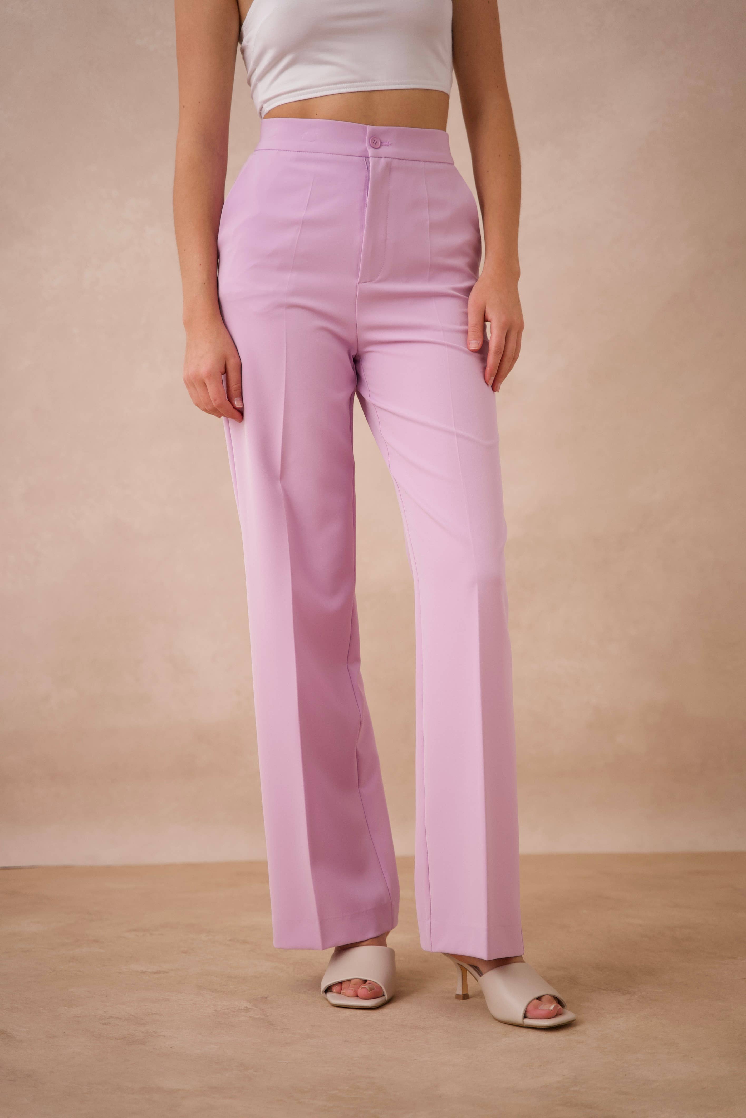 Attentif Paris - Vente Pantalon – femme - [Timeless] Pantalon unie coupe droite19