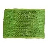 4" x 25yds Metallisk Net, Æblegrøn for engroshandel hos Tremont Floral Supplies