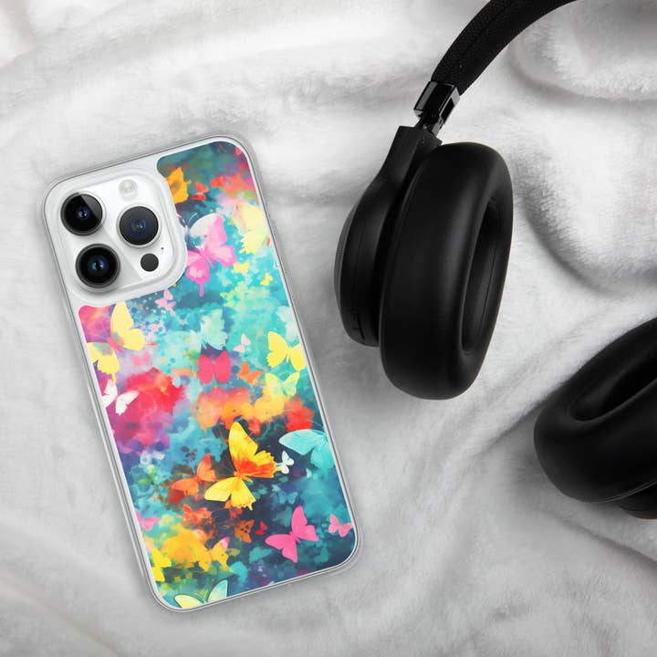Butterfly Lover’s Protective Yet Charming iPhone Case for wholesale by Grit with Grace, LLC