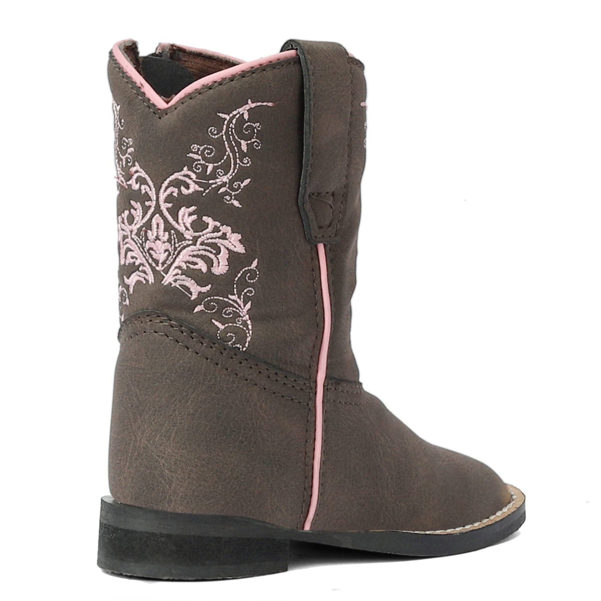 Moka Bottes western à bout carré TuffRider Glacier pour tout-petits en vente sur Faire4