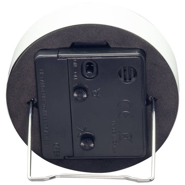 NeXtime - Wholesale Alarm Clock - Table Alarm Clock 9x9x7.5cm - Silent - Light function /Metal "Small"23