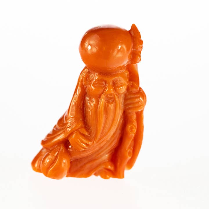 Chinesische rote Korallenstatuen Wohnkultur 18 für den Großhandel von Asian Ethnic Art