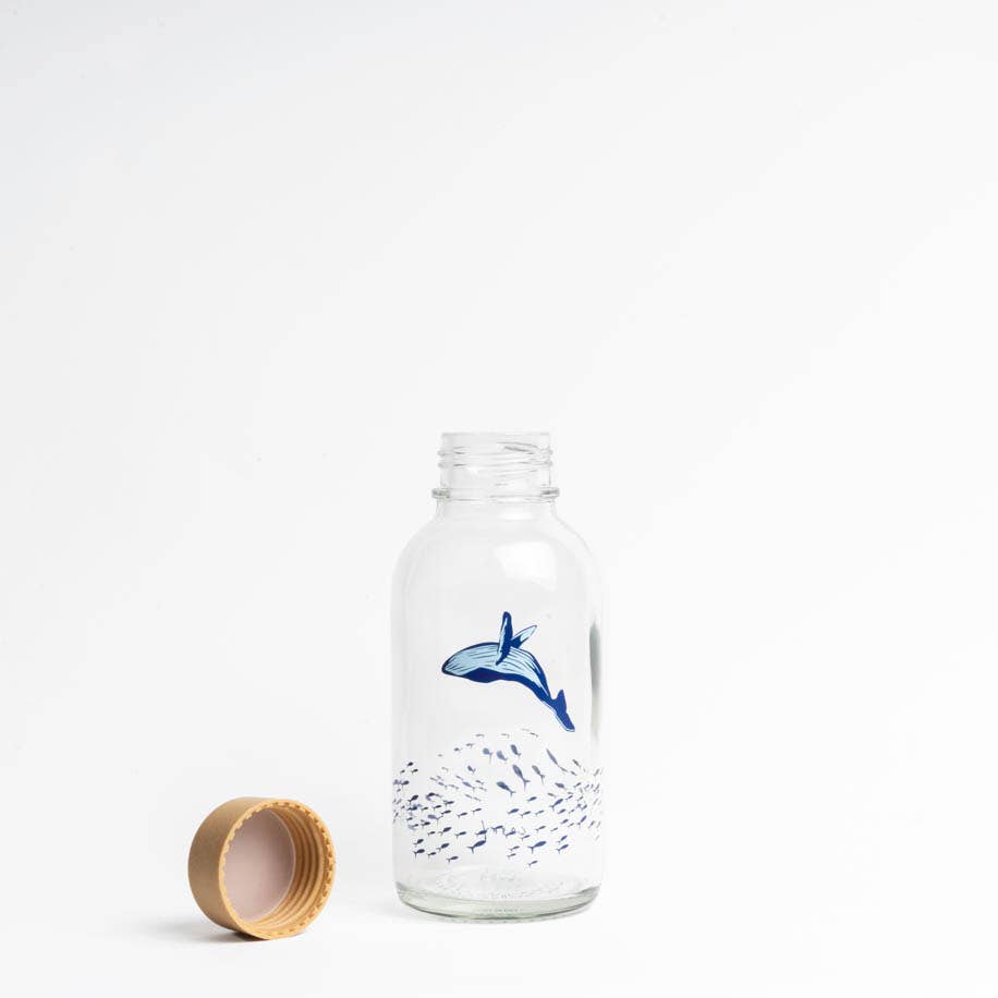 Carry Bottles - Wholesale Water Bottle - Glass water bottle - CARRY Bottle OCEAN LOVER 0.4l1