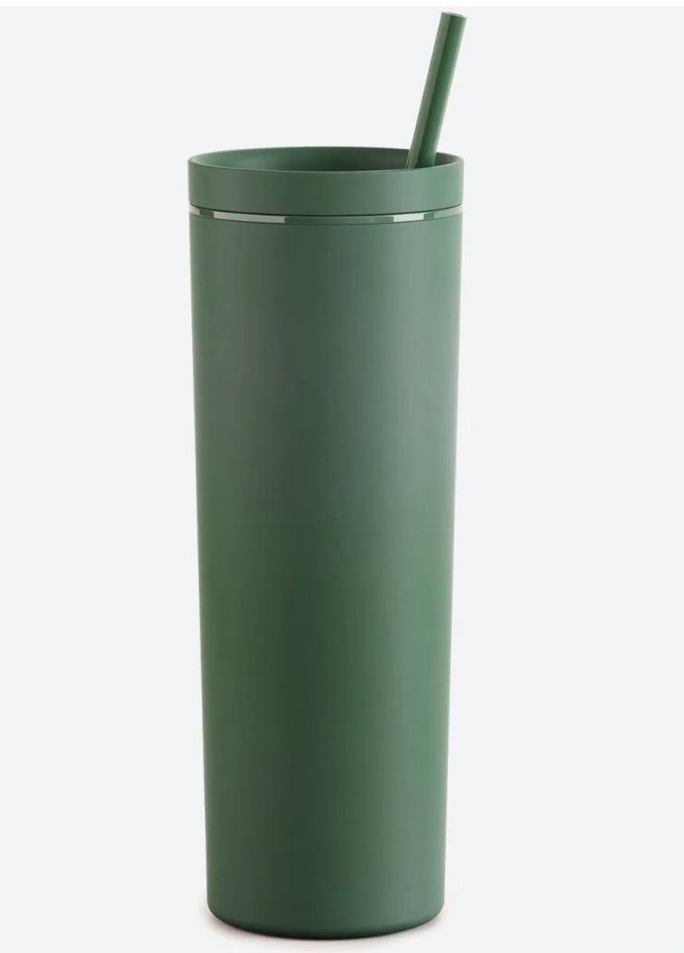 The Cup & Mug Co. - Wholesale Insulated Mug/Tumbler - Skinny Tumbler - 18 Oz Soft Touch Rubber Matte Finish5