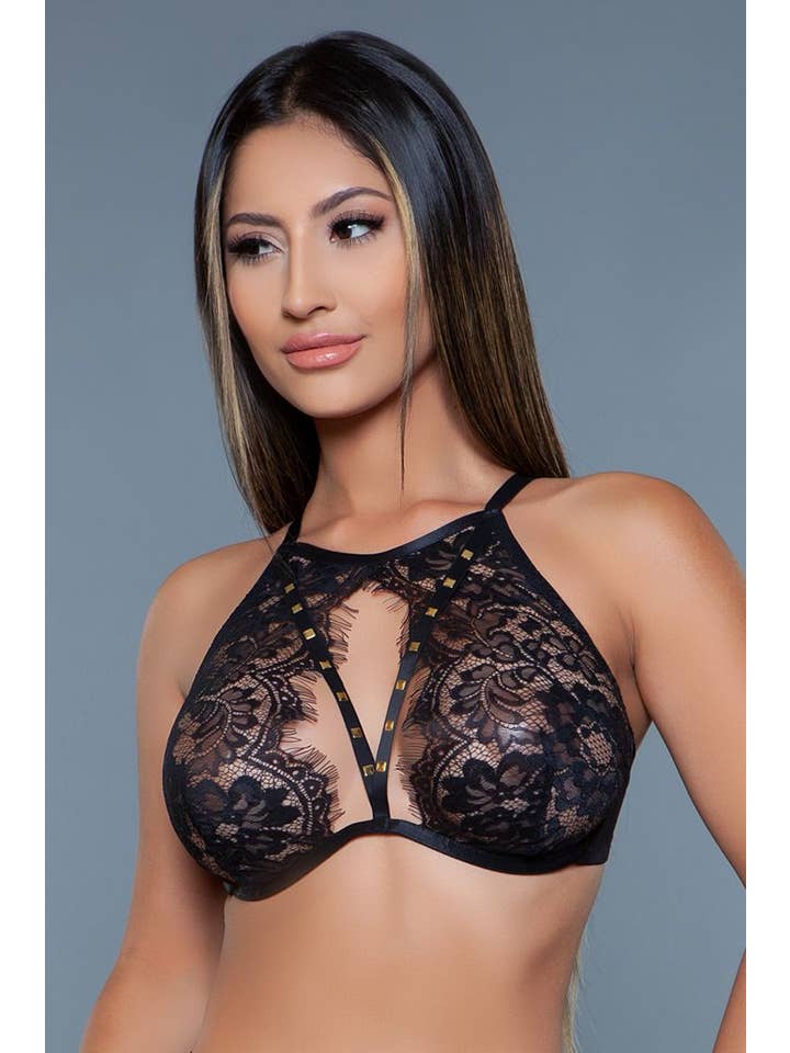 Black Be Wicked Chloe Bra BW2226T for wholesale on Faire