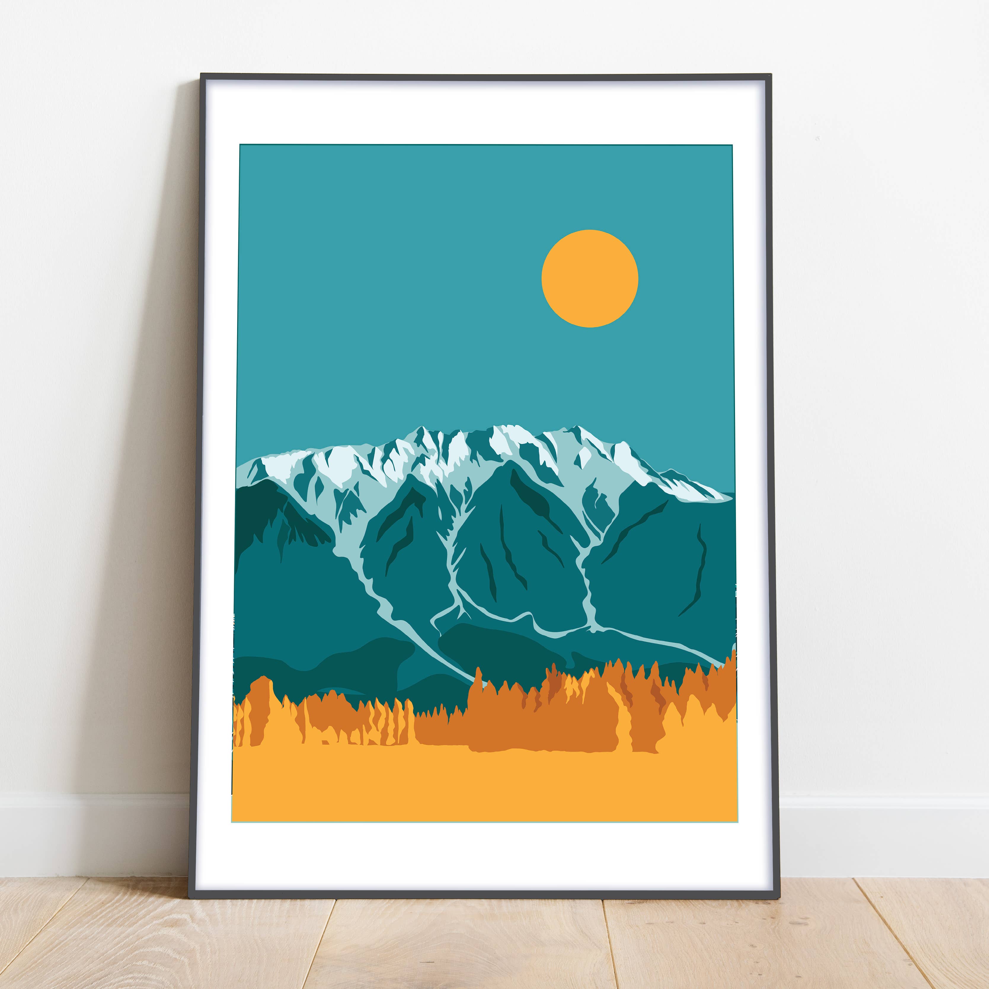 Ivivid Design - Wholesale Art Print - Mount Currie - Canada0