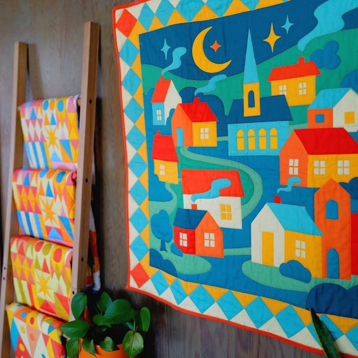 With Love by Kristy - Wholesale Craft Sewing Kit - Silent Night Beginner Whole Cloth Quilt Kit - Sewing Kit1