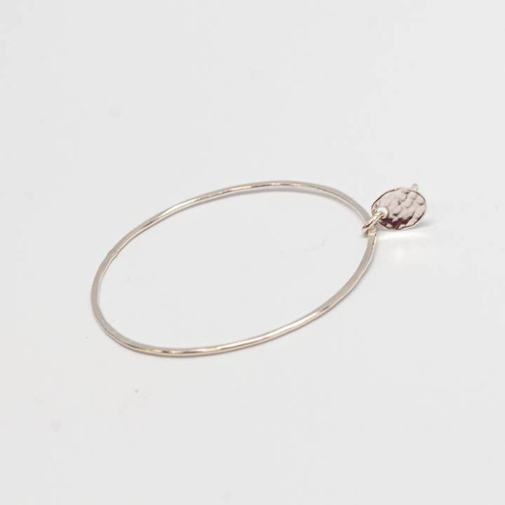 Tumbleweed Shop and Studio LLC - Wholesale Hoop Earrings - Oval Stud with Ring Hoop Earring1