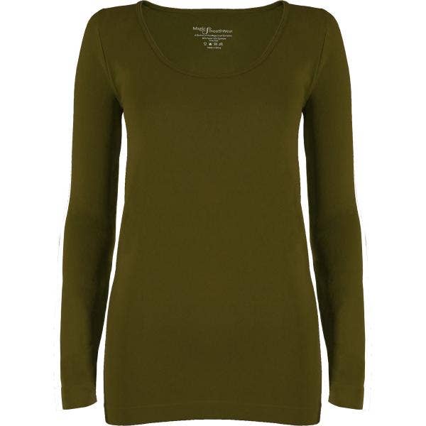 The Magic Scarf Company - Wholesale Knit Top - Women's - 2820 - Magic SmoothWear 3/4 & Long Sleeve36