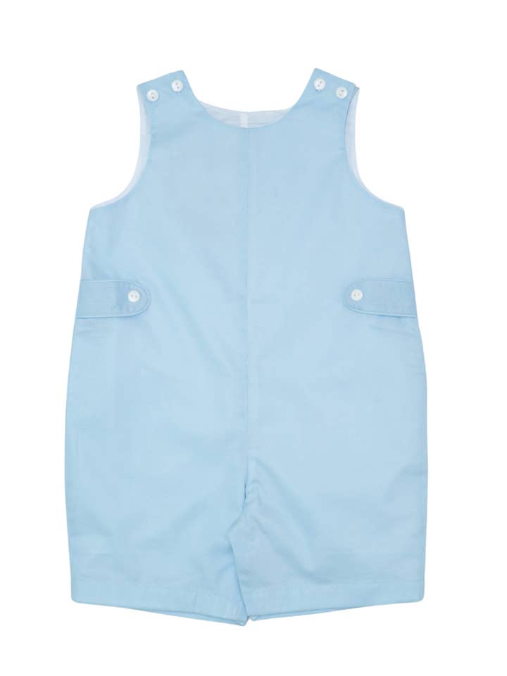 Azul Claro Menino Macacão com Botões Laterais por atacado de Hello Bebes!