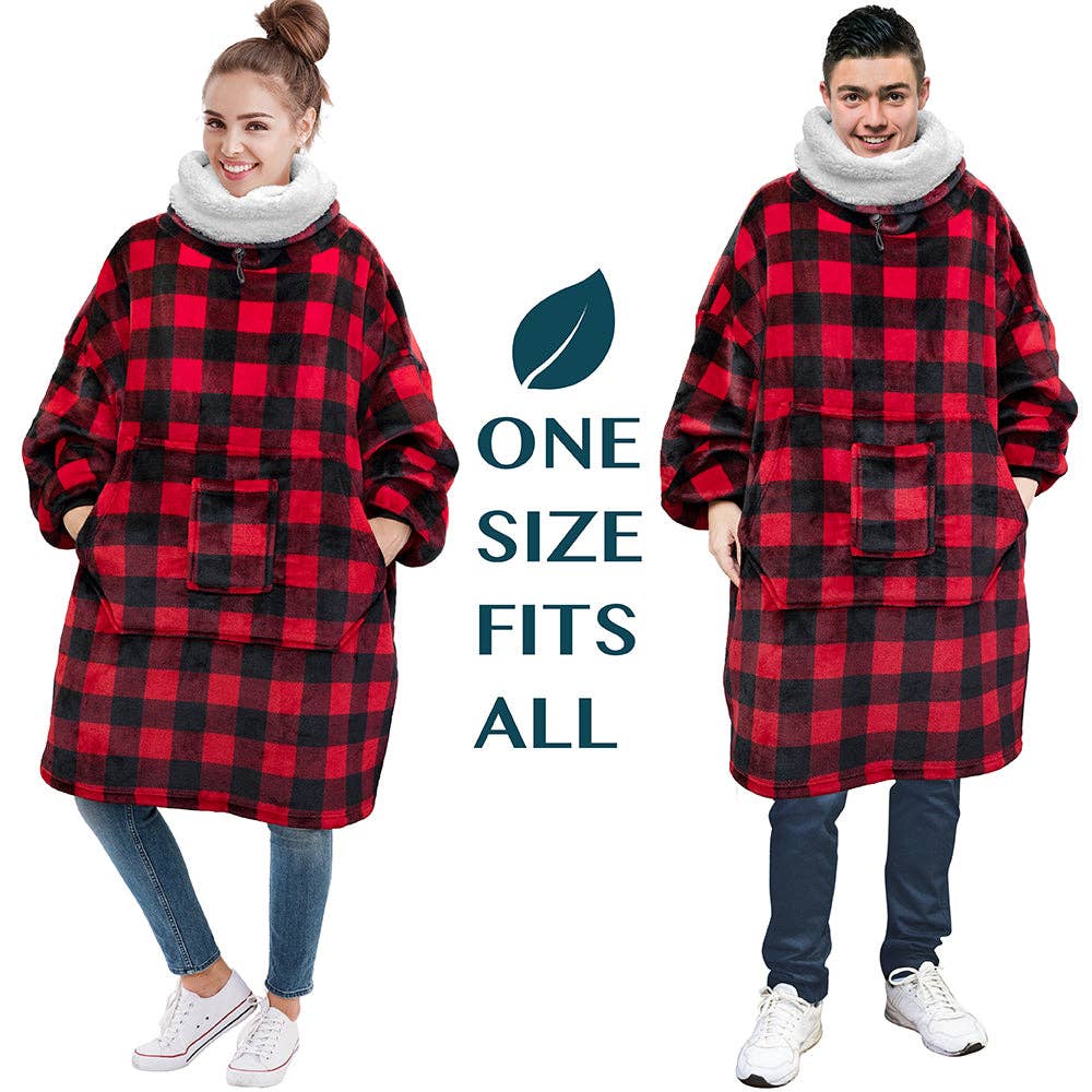 Pavilia - Wholesale Throw Blanket - Neck Warmer Sweatshirt Hoodie Blanket29