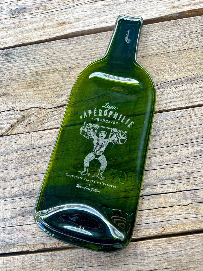 PLATES & Culotées - Wholesale Decorative Plate/Dish/Bowl - THE ILLUSTRATED DISHES Aperophilia - brown4