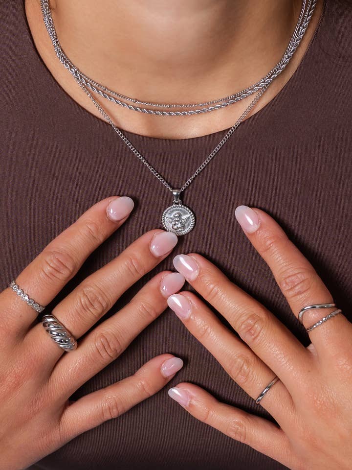 Guardian Angel Necklace for wholesale by Sunny Sunday