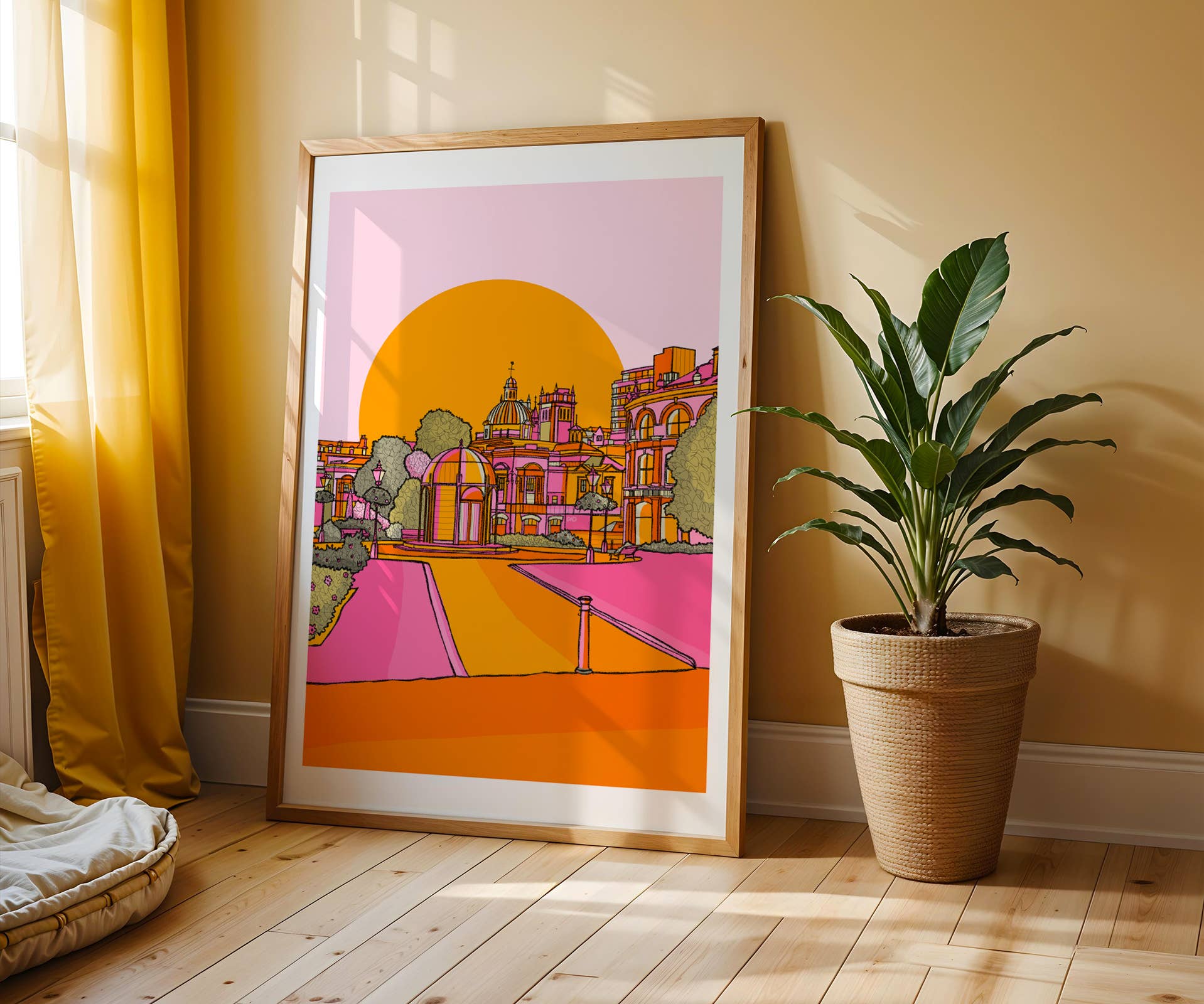 Freya Niamh - Wholesale Art Print - Colourful Harrogate Art Print- Yorkshire Souvenir4