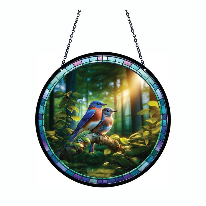 Acchiappasole in acrilico Blue Bird con catena #SC379 di d'ears per la vendita all'ingrosso da parte di d'ears inc.