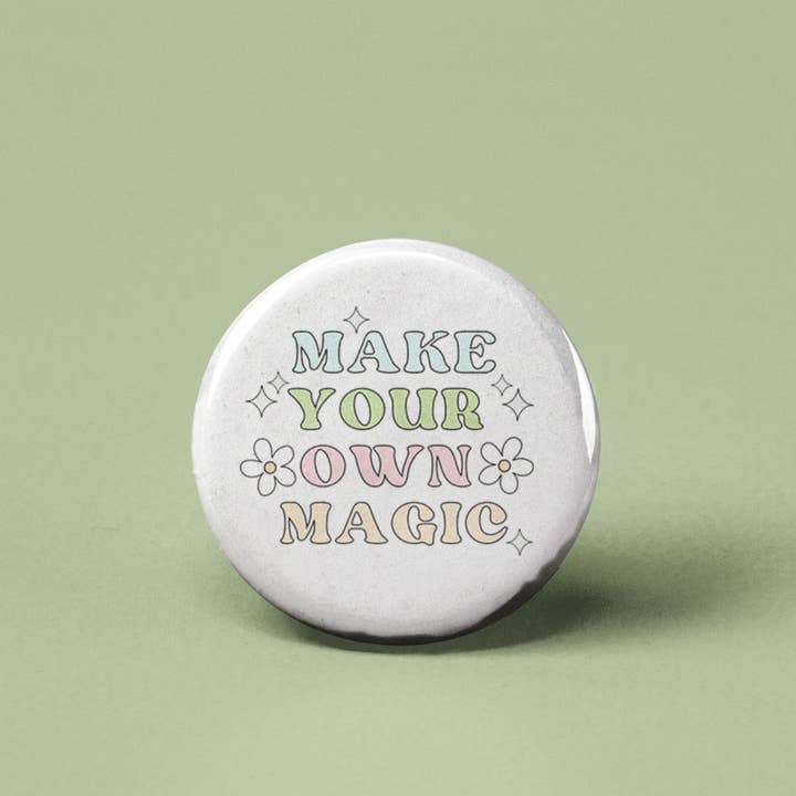 Make Your Own Magic Pinback Button for wholesale by The Pin Pal Club