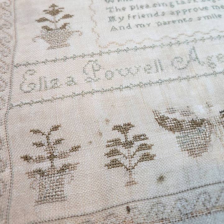 The Wishing Thorn - Wholesale Embroidery/Cross Stitch Supplies - Eliza Paowell Sampler Cross Stitch Pattern - Printed Chart6