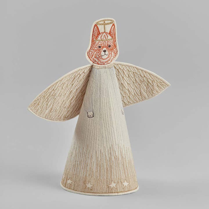 Coral & Tusk - Wholesale Tree Topper - Angel Fox Tree Topper