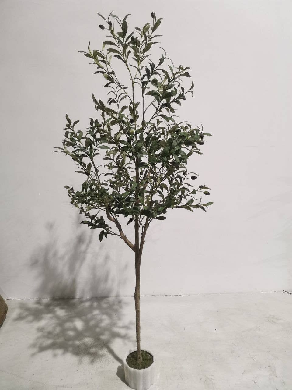 Delmar Decor – wholesale Artificial plant – Artificial Olive tree, 6ft Potted tree3