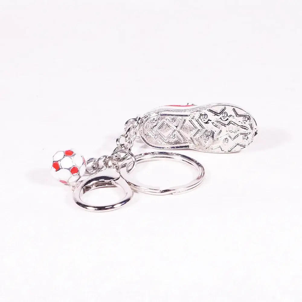 giftland – Großhandel Schlüsselanhänger – Unisex – Fußballschuh & Ball Schlüsselanhänger1