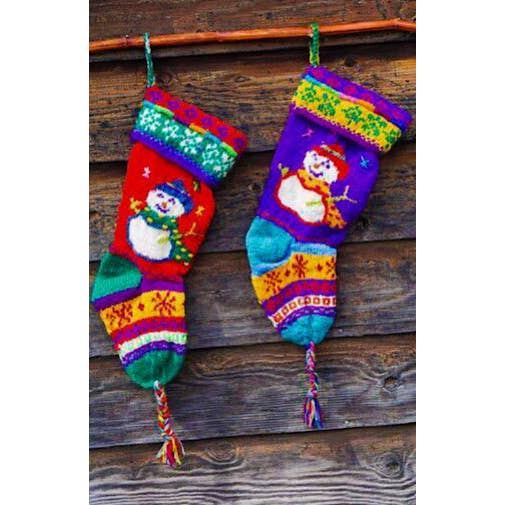 Ganesh Himal Trading - Wholesale Holiday Stocking - Knit Christmas Stocking Assortment3