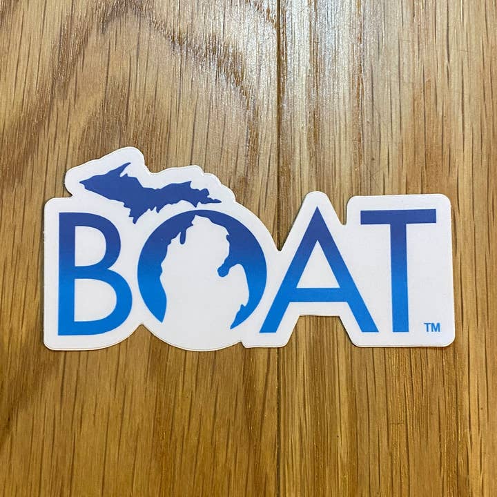 Michigan boat sticker custom design decal laptop car cup for wholesale by PORTCITEES