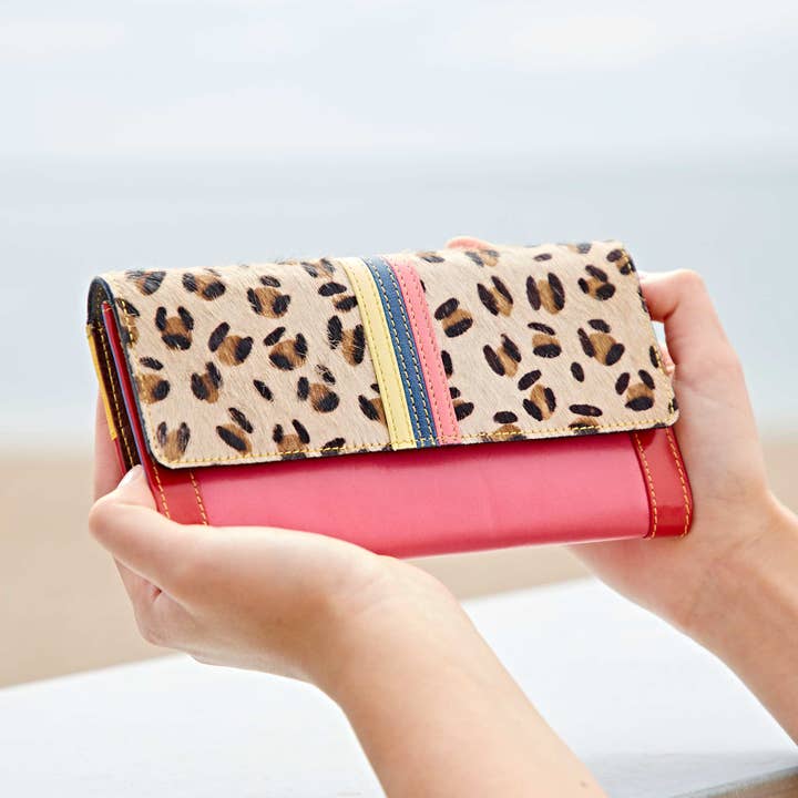The Paper High Gift Company Limited - Venta al por mayor Cartera - Mujer - Bolso de mano de piel reciclada multicolor, hecho a mano