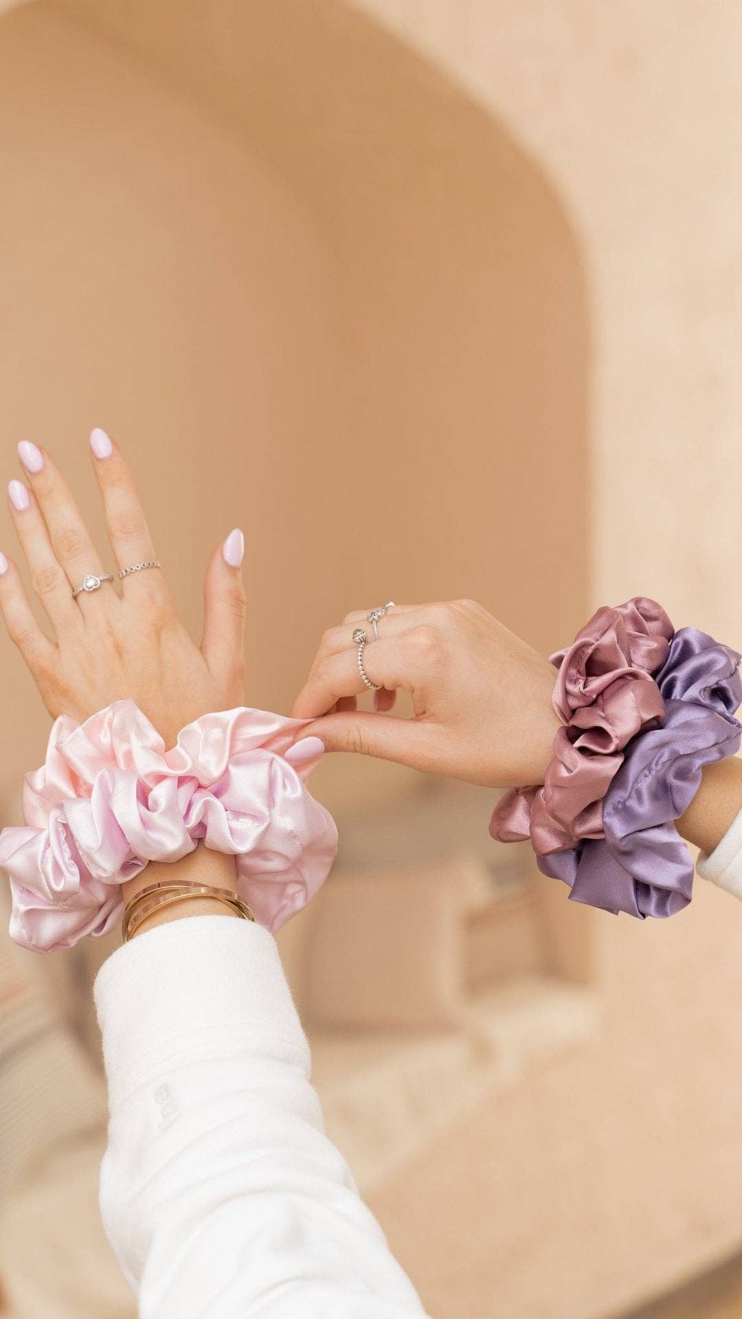 Beyond Scrunchies - Wholesale Scrunchie - Women's - IRIS - Mulberry Silk Scrunchie5