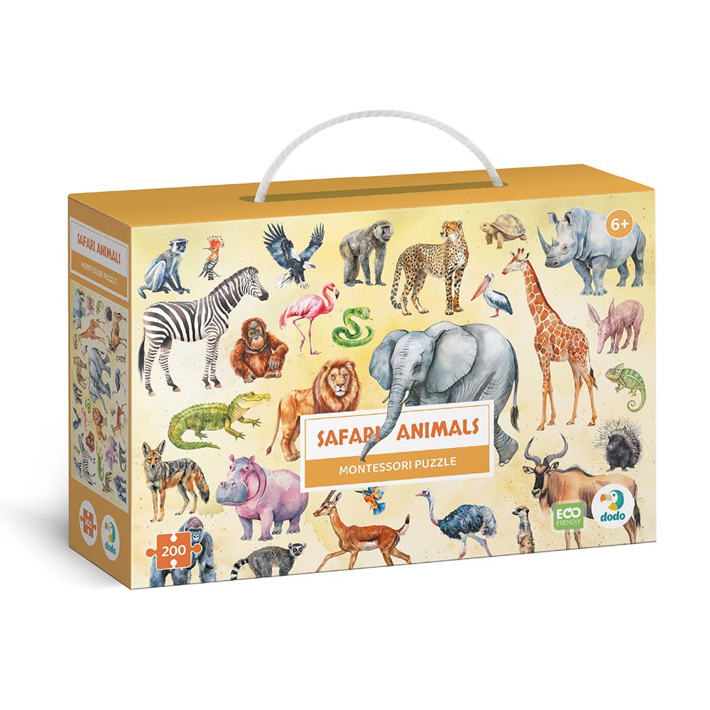 DoDo Brand – Großhandel Puzzle – Kinder – Brettspiel-Puzzle für Kinder Safari-Tiere1