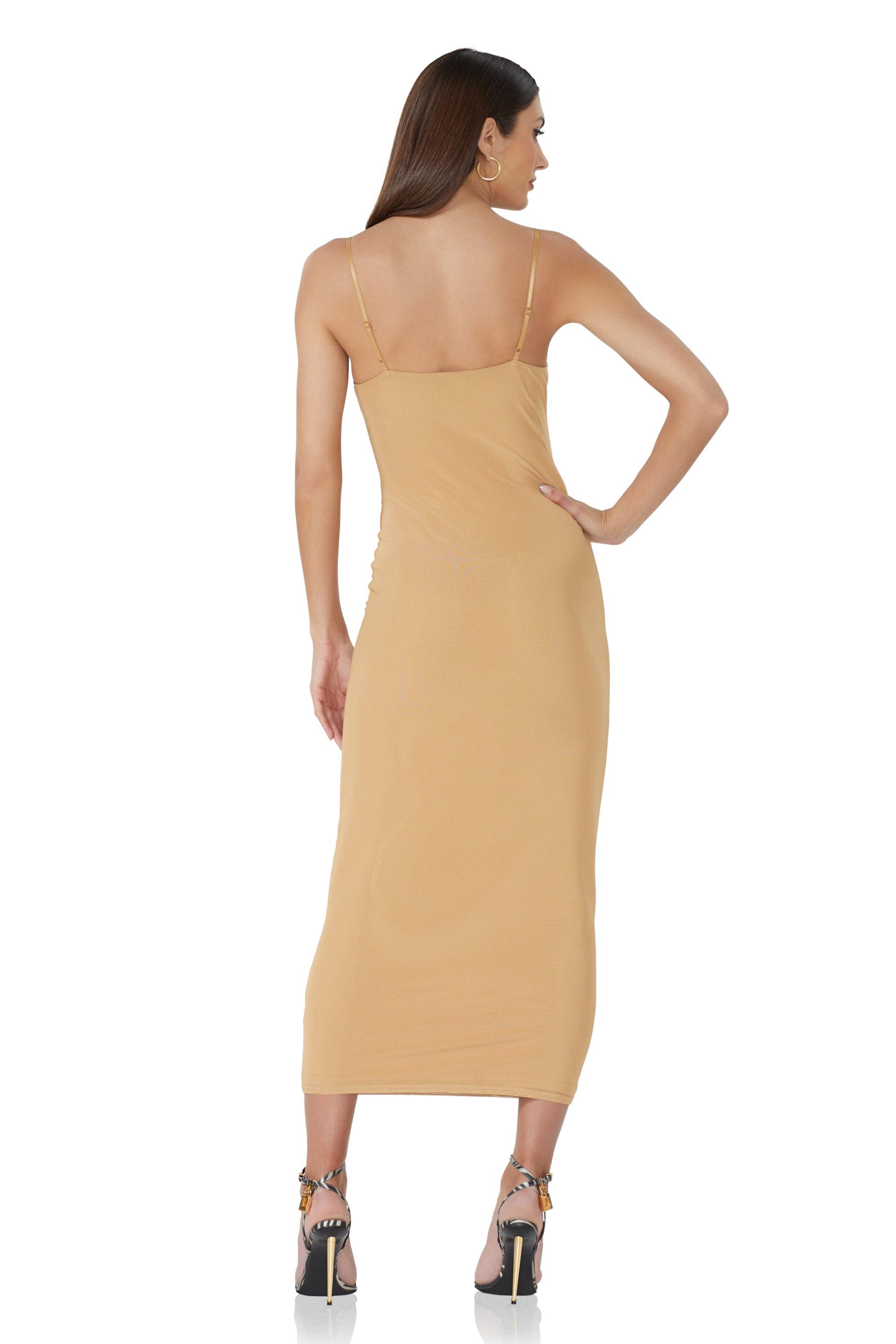 Nøgen Amina Mesh Kjole - Nude for engroshandel på Faire3